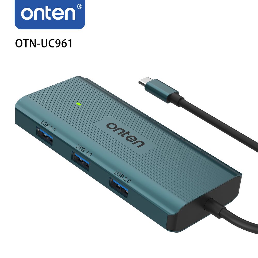 Onten UC961 9 in 1 USB-C / Type-C Multi-function HUB Docking Station Onten UC961 9 in 1 USB-C / Type-C Multi-function HUB Docking Station